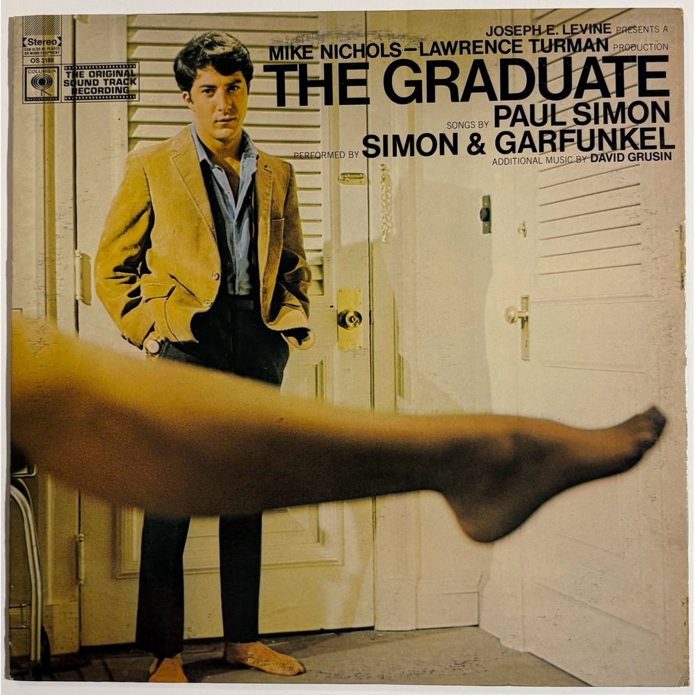The Graduate Soundtrack Vinyl 1968 US 1st Press Simon & Garfunkel Columbia LP